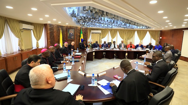 Cérémonie Solennelle de la Commission Mixte Gabon-Vatican.